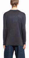Black Silk T-Shirt 3