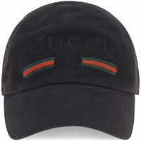 Black Cotton Cap (Baseball Hat) 1