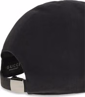 Black Cotton Cap (Baseball Hat) 3
