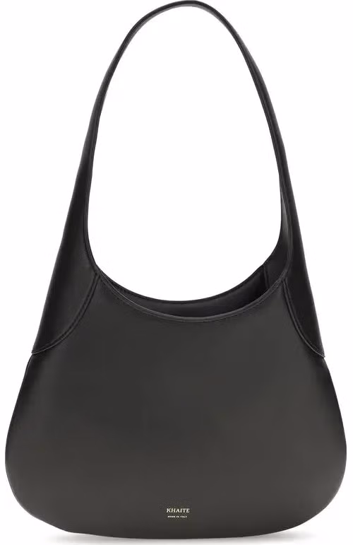 Black Calf Leather Bos Taurus Shoulder Bag