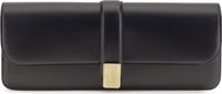 Black Calf Leather Bos Taurus Clutch Bag 1