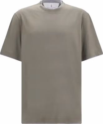 Bicolor Cotton T-Shirt