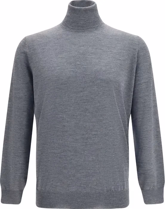 Gray Wool Oves Aries Turtleneck