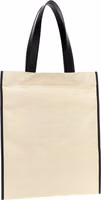 Bicolor Jute Tote Bag 2