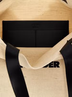 Bicolor Jute Tote Bag 4