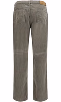 Bicolor Cotton Casual Pants 2