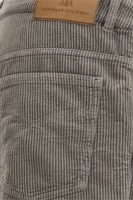 Bicolor Cotton Casual Pants 3