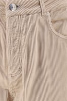 Beige Cotton Casual Pants 3