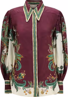 Multicolor Viscose Blouse 1