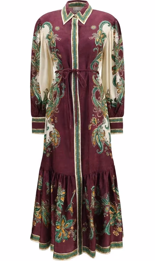 Multicolor Viscose Casual Dress