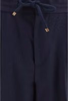 Blue Wool Oves Aries Casual Pants 3
