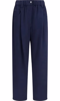 Blue Wool Oves Aries Pants
