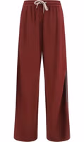 Bordeaux Cotton Athletic Pants 1