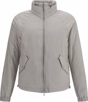 Gray Polyester Shell Jacket 1