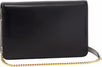 Black Leather Crossbody Bag 2