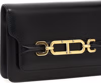 Black Leather Crossbody Bag 3