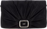 Black Leather Shoulder Bag 1