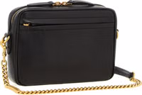 Brown Lamb Leather Crossbody Bag 2