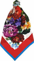 Multicolor Silk Foulard 1