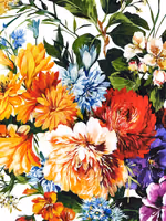 Multicolor Silk Foulard 3