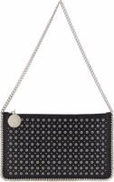 Black Polyester Shoulder Bag 1