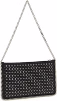 Black Polyester Shoulder Bag 2