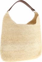 Brown Raffia Shoulder Bag 2