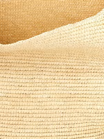 Brown Raffia Shoulder Bag 4