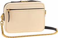Bicolor Lamb Leather Crossbody Bag 3
