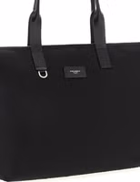 Black Polyamide Tote Bag 3