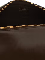 Brown Calfskin Crossbody Bag 4