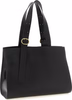 Black Calfskin Tote Bag 2