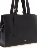 Black Calfskin Tote Bag 3