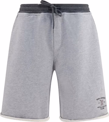 Gray Cotton Bermuda Shorts