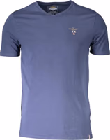 Blue Cotton Men's T-Shirt 1