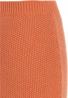 Orange Cashmere Mini Skirt 4