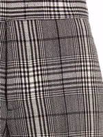 Bicolor Wool Casual Pants 3