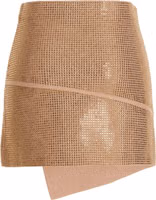 Beige Viscose Long Skirt 2