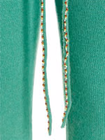 Bicolor Cashmere Casual Pants 4