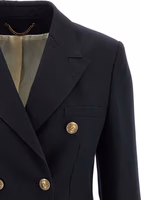 Blue Polyester Blazer 3