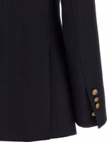 Blue Polyester Blazer 4
