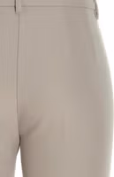 Beige Viscose Flared Pants 4