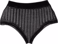 Black Polyamide Briefs 1