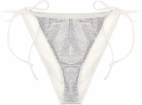 White Polyamide Swim Briefs 1