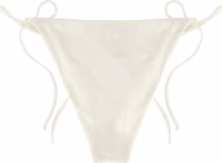 White Polyamide Swim Briefs 2