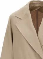 Beige Linen Coat 3
