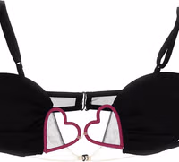 Black Polyamide Bra 3