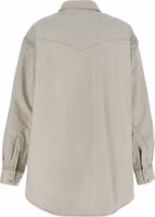 White Cotton Denim Jacket 2