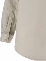 White Cotton Denim Jacket 4
