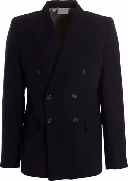 Blue Virgin Wool Blazer